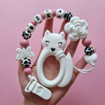 Іменний гризунець - Лисичка Лисичка кільце - Біла