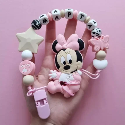 Іменний гризунець - Мінні Мінні - Рожевий кварц