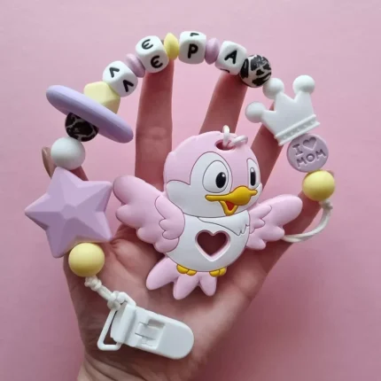 Іменний гризунець &ndash; Пташка Пташка - Рожева кварц