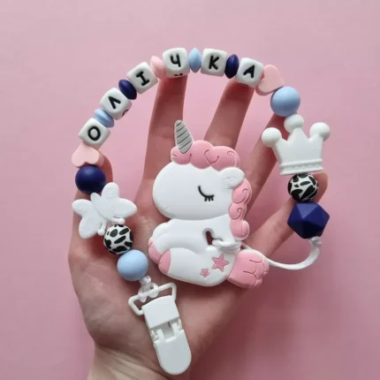 Іменний гризунець &ndash; Єдиноріг Єдиноріг кучер'явий - Рожевий кварц