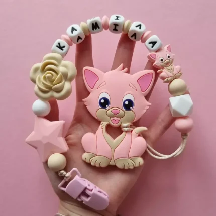 Іменний гризунець &ndash; Котик Котик - Рожевий кварц