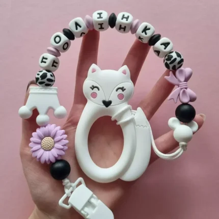 Іменний гризунець - Лисичка Лисичка кільце - Біла