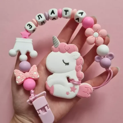 Іменний гризунець &ndash; Єдиноріг Єдиноріг кучер'явий - Рожевий кварц