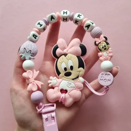 Іменний гризунець - Мінні Мінні - Рожевий кварц